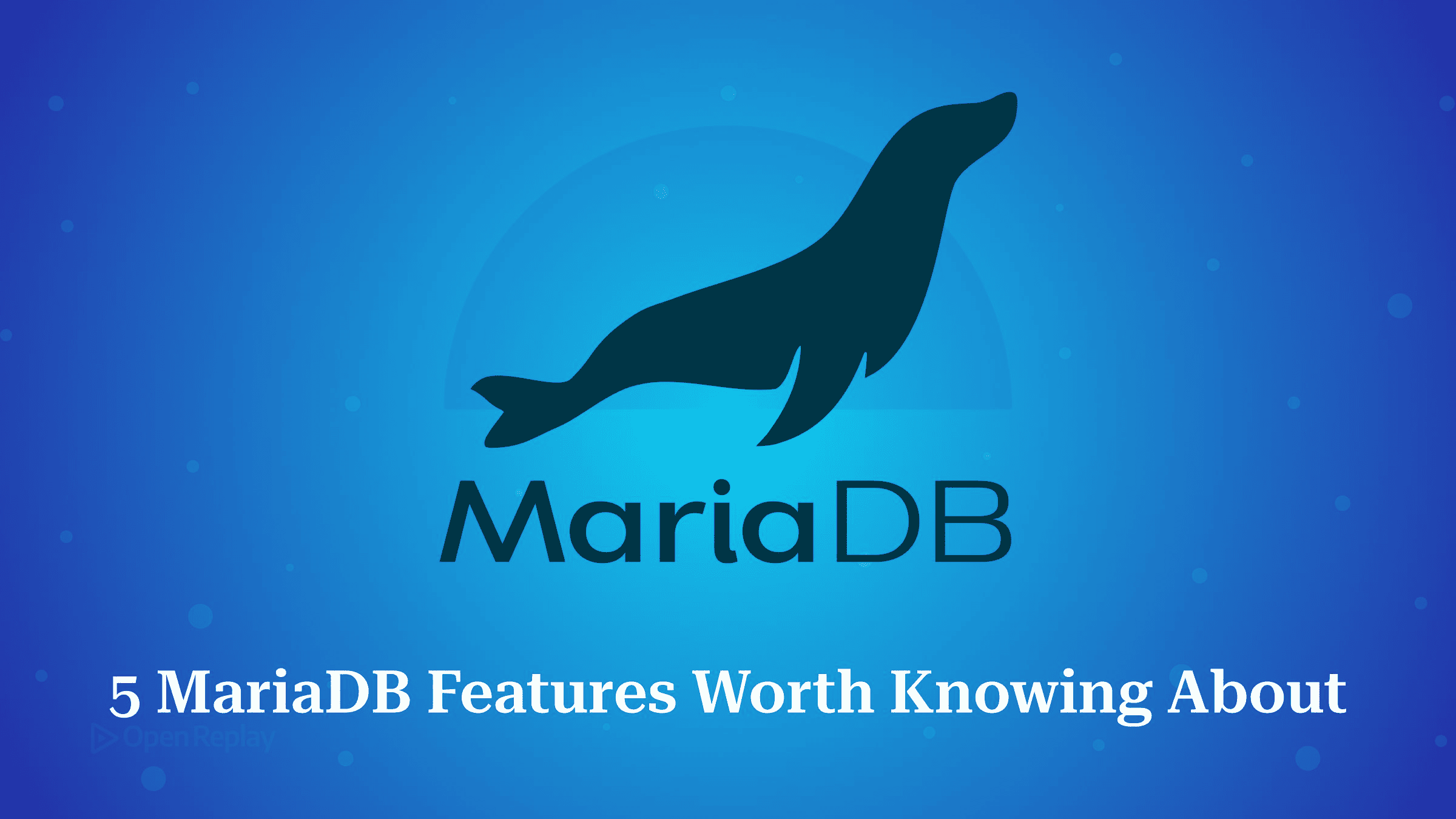 MariaDB features worth knowing: vector search, system-versioned and application-time tables, per-table engines, and utf8mb4 defaults in 11.8 LTS.