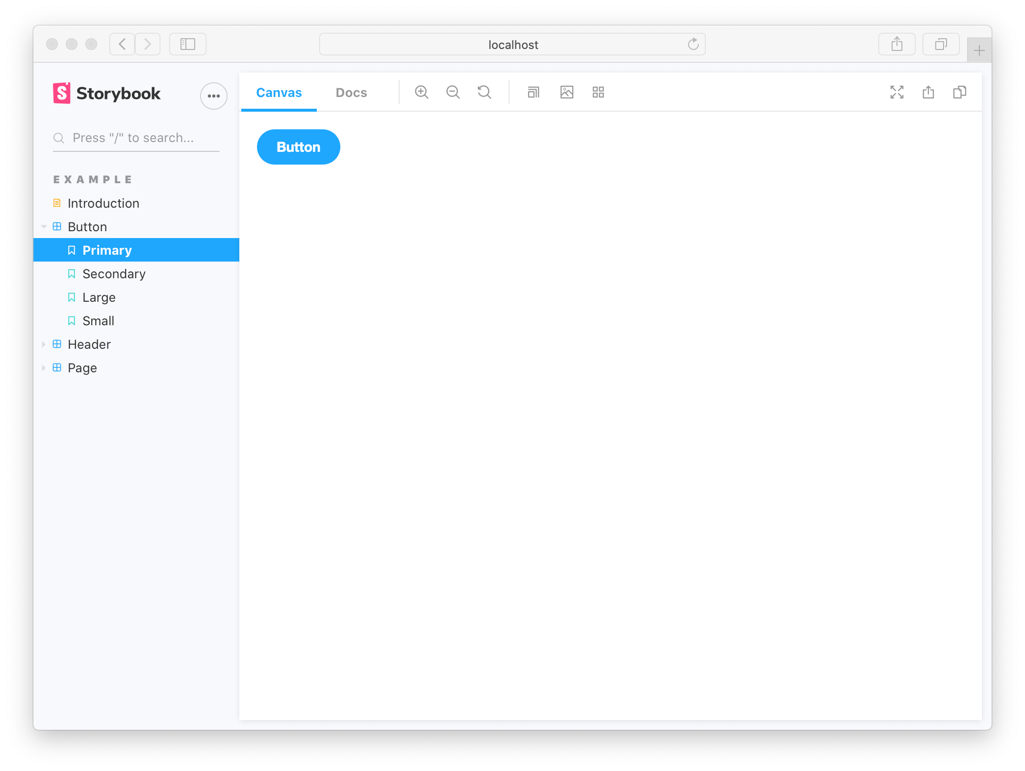 We should  get this after properly installing Storybook