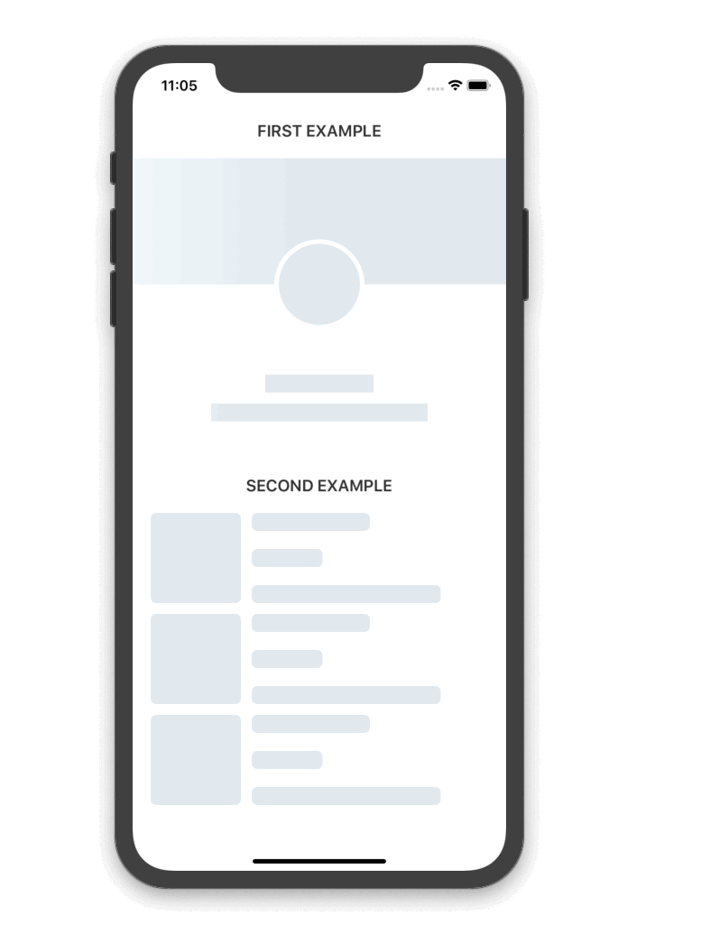 1 Example of Shimmer Effect. Image Credit: Shimmer Placeholder