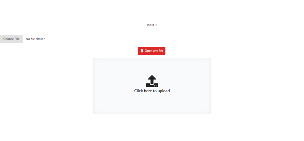 9 Input file upload in browser