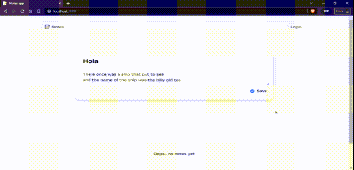 Basic authentication example