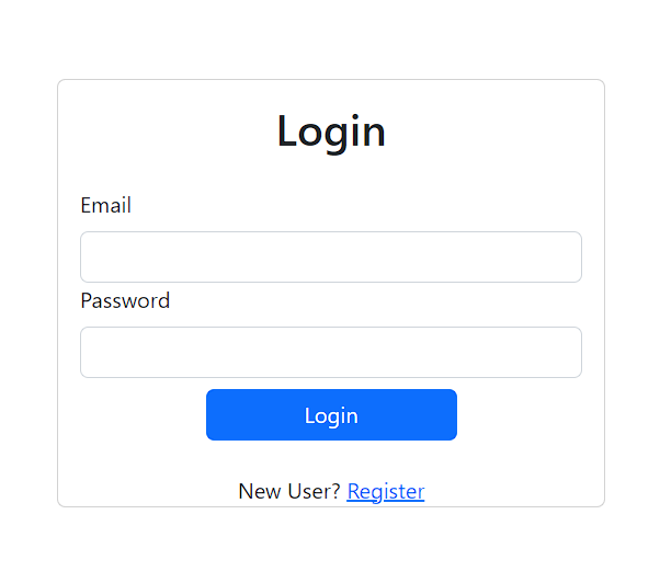Login Page