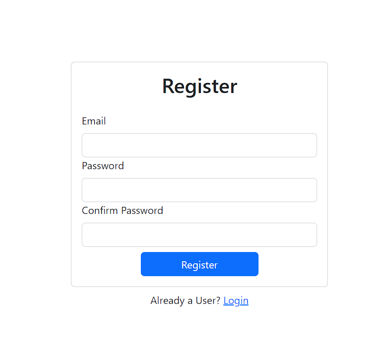 Register Page