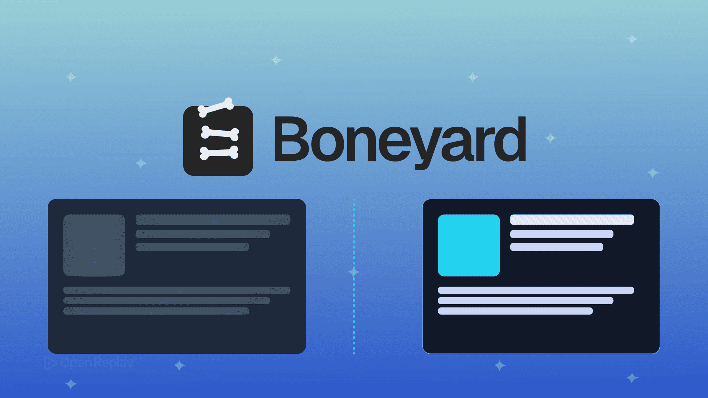 boneyard-js automatically generates skeleton loaders from real component layouts at dev time, with responsive .bones.json files and Vite support.