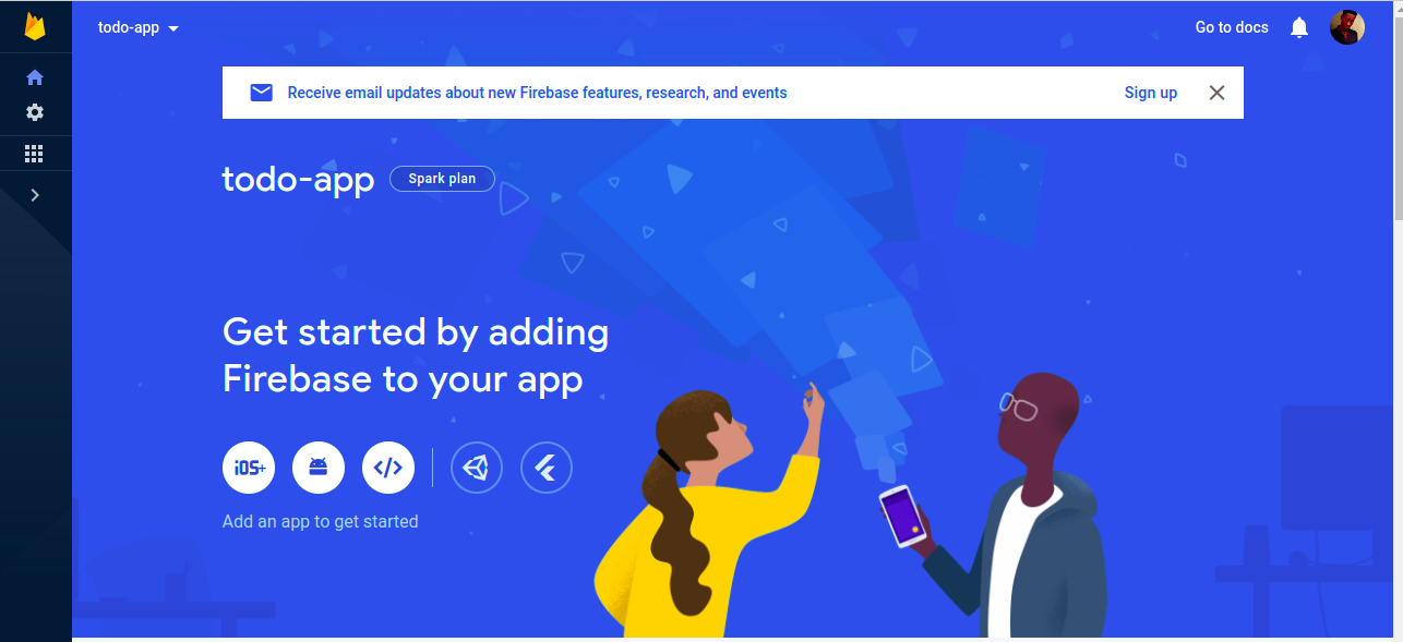 6 Firebase Dashboard