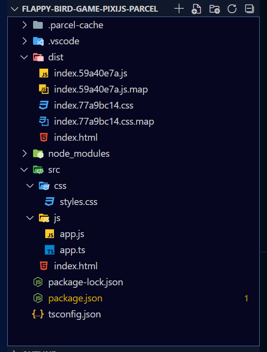 Folder structure