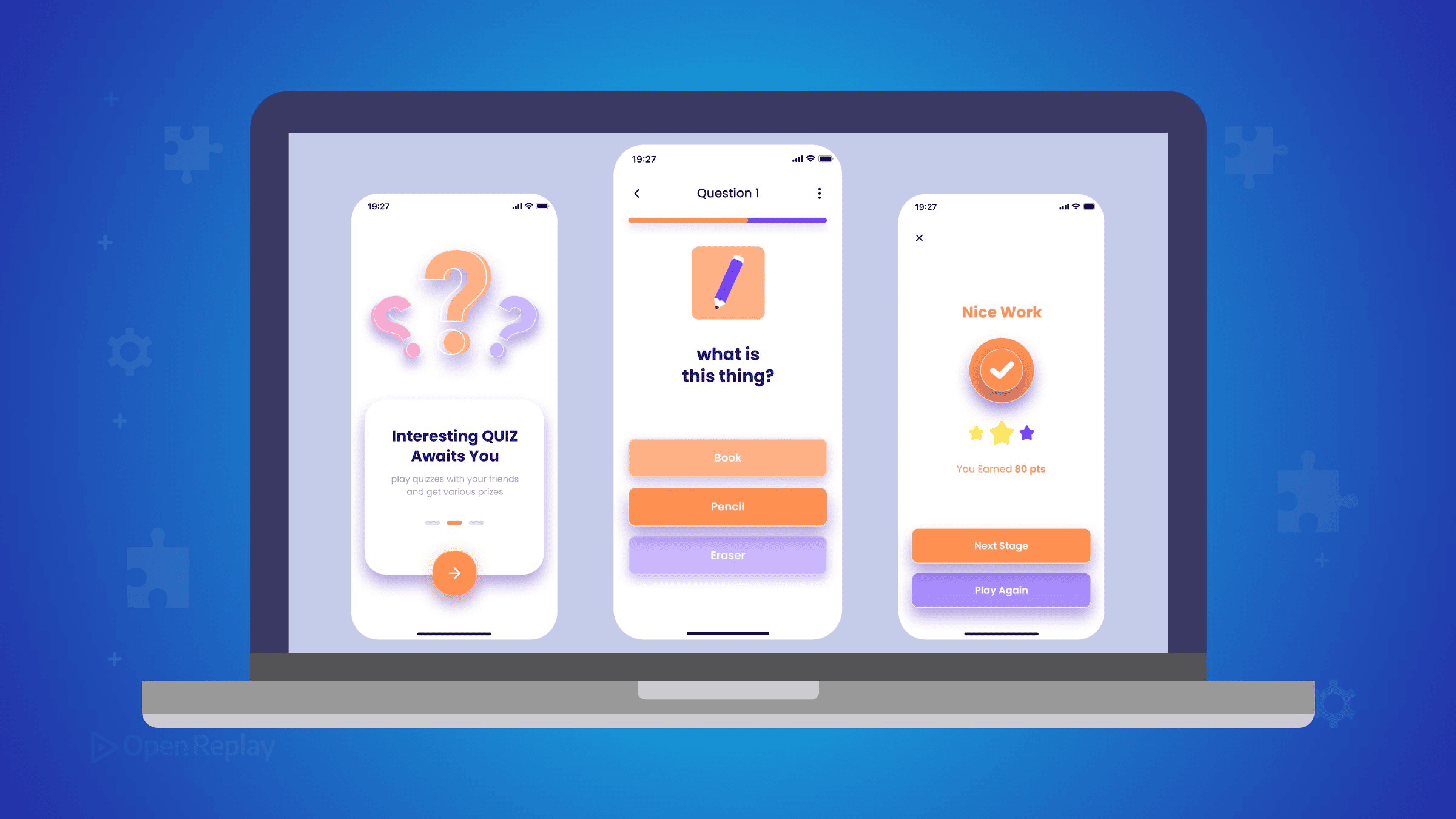 Build a quiz app with XState v5 in React. Model four screens as a state machine, replace boolean flags, and guard the final result state.