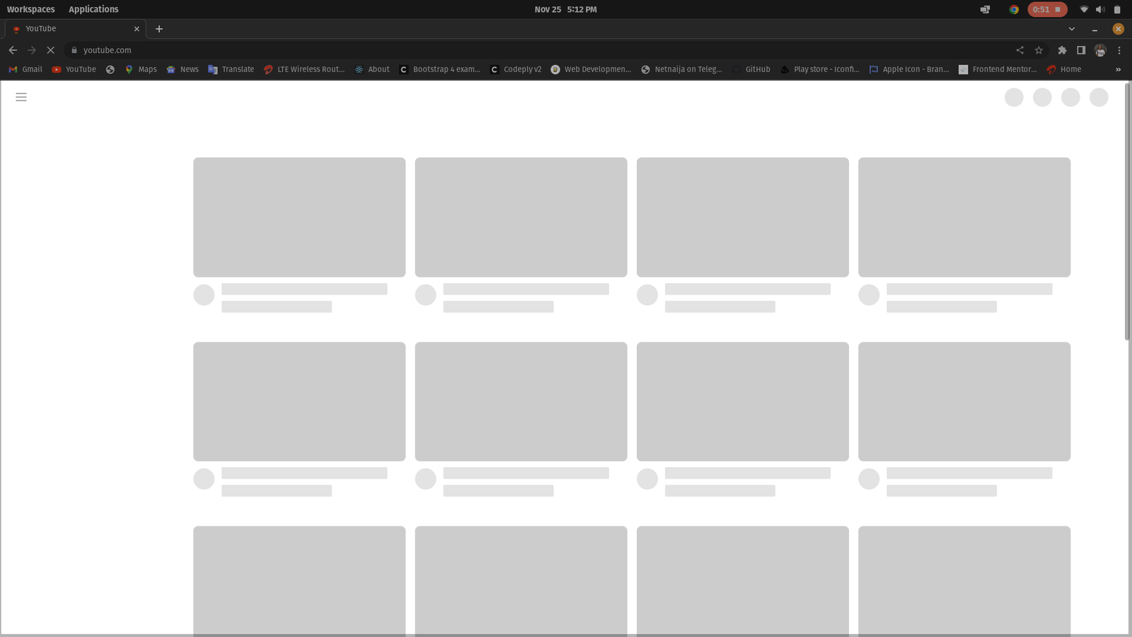 1 Youtube loading state