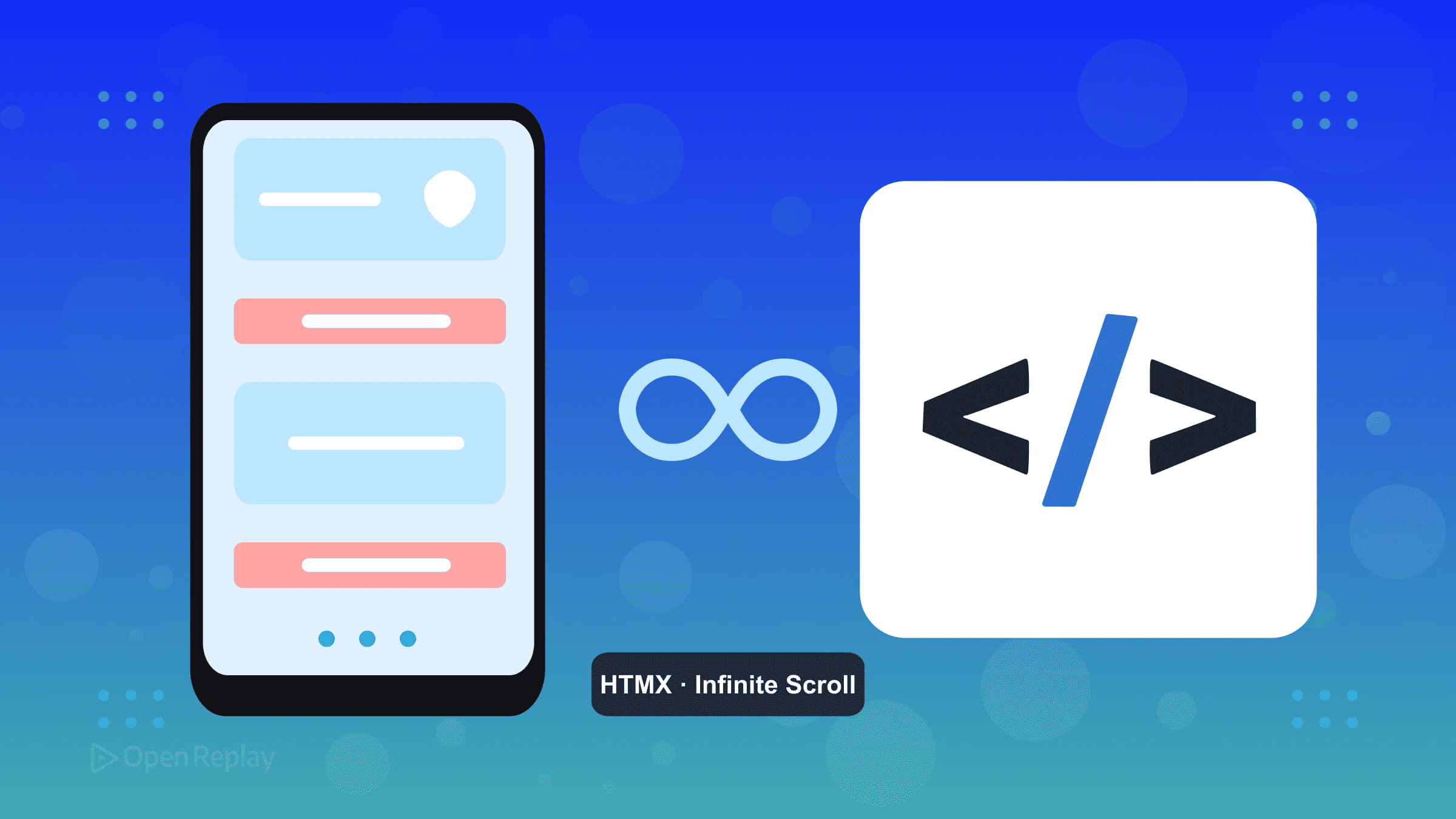 Building Infinite Scroll with HTMX