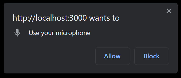 3 Allow mic