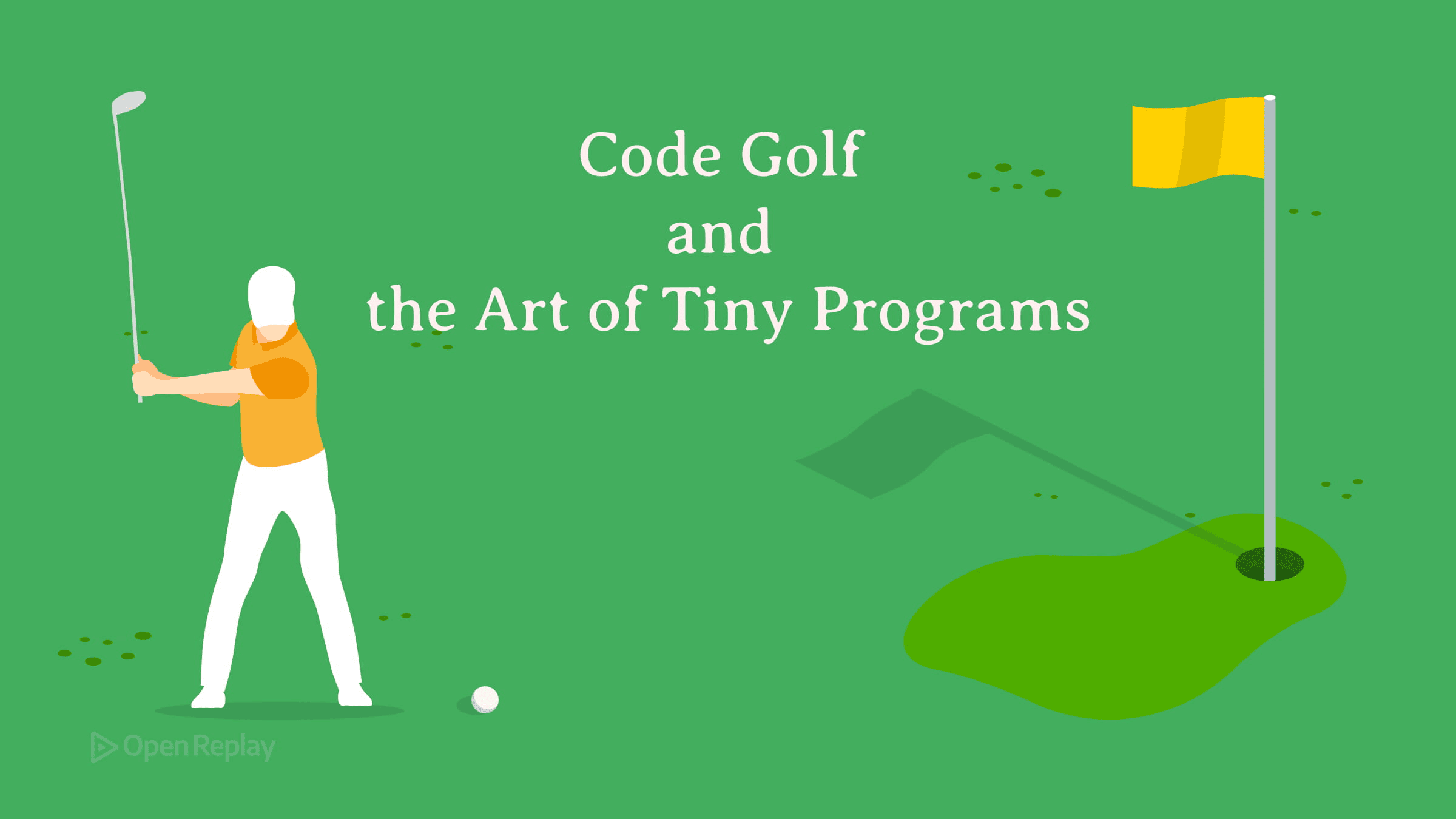Code golf explained: source code golf, binary sizecoding, JavaScript tricks, CSSBattle, and golfing languages like Vyxal and GolfScript.
