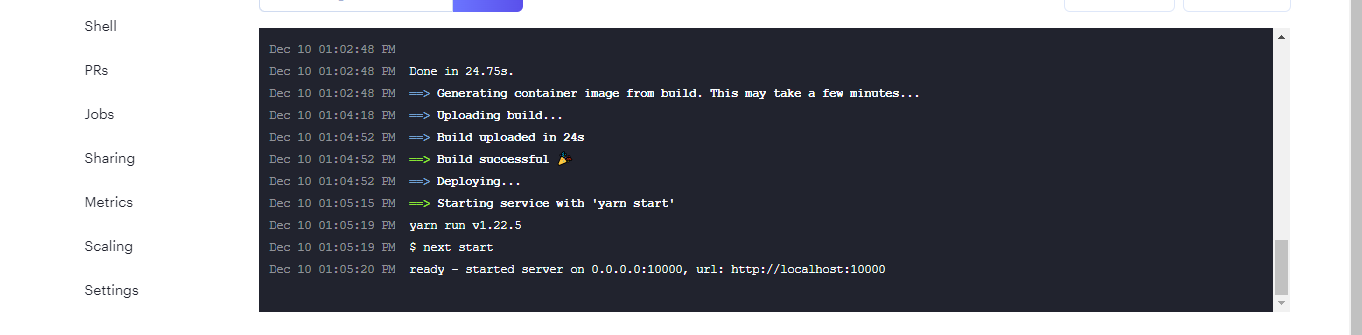 Deploying Done