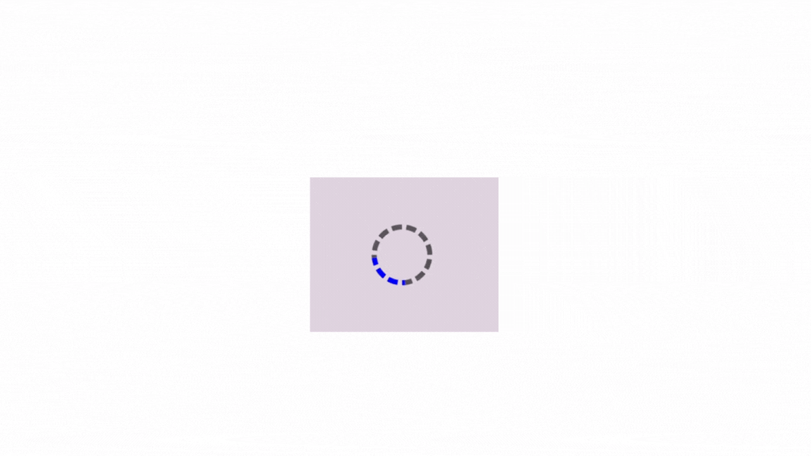 dashed border