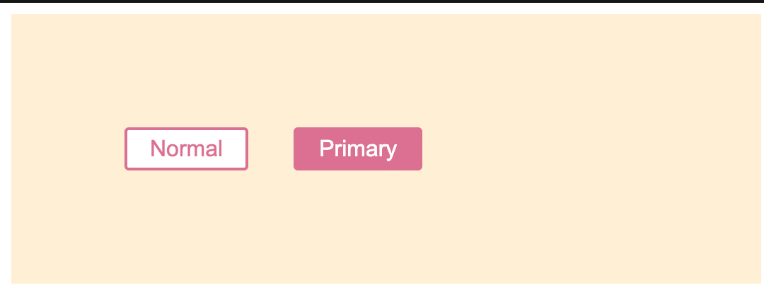 4 output of code using the styled api in styled-components