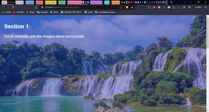 Scrolling Gif