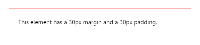 30px Spacing