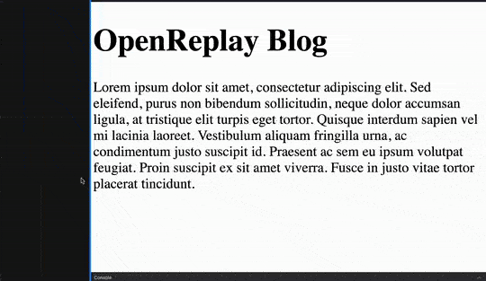 An example of implementing fluid typography using clamp.