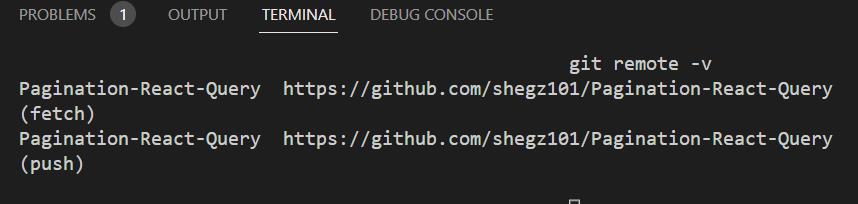 repo connected