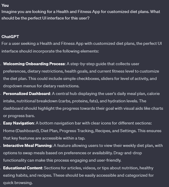 User persona