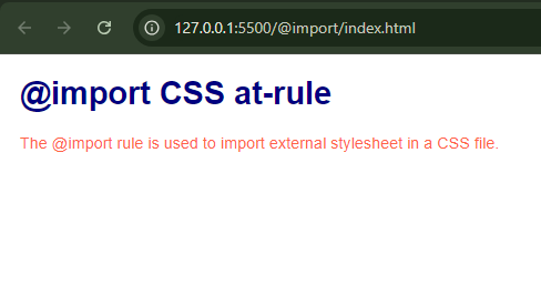 import