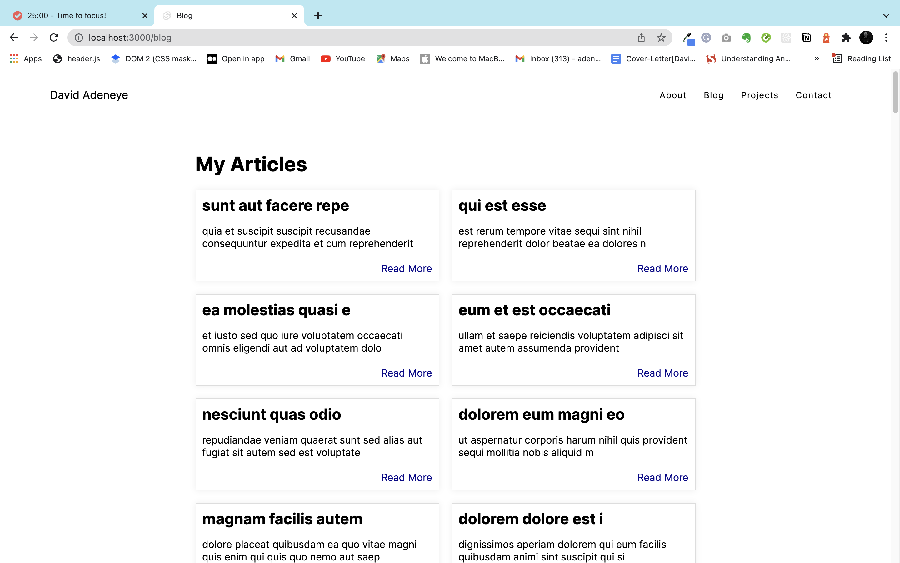 Blog-Page