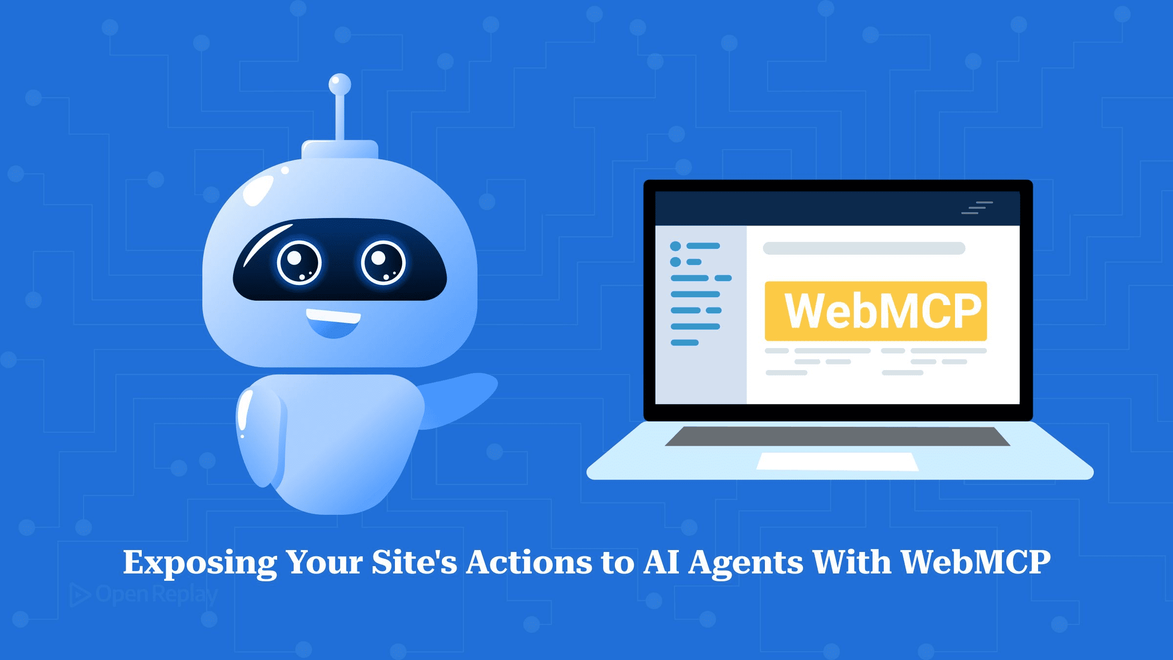 WebMCP shows how to register site tools with document.modelContext, set annotations, and secure actions agents can run in a signed-in browser session.