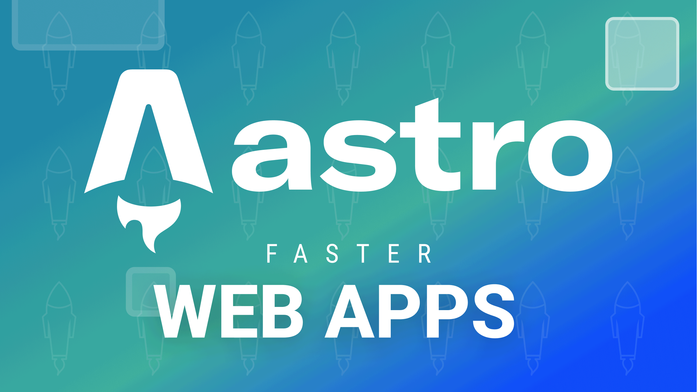 Fast web applications using Astro