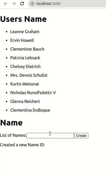 Posting names