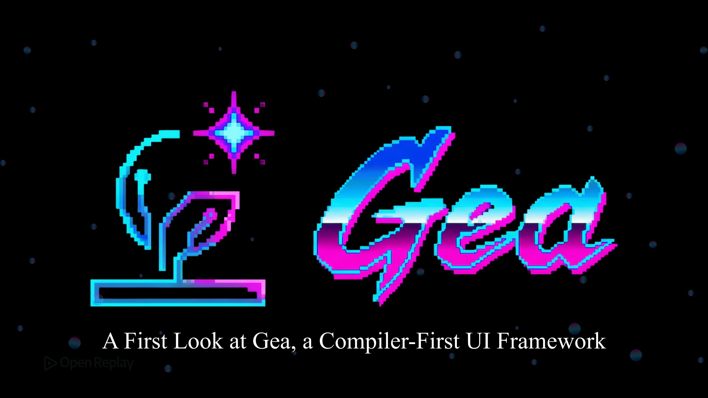 Gea is a compiler-first JavaScript UI framework using JSX, class stores, and direct DOM patches. The article examines its props model, size claims, and maturity.