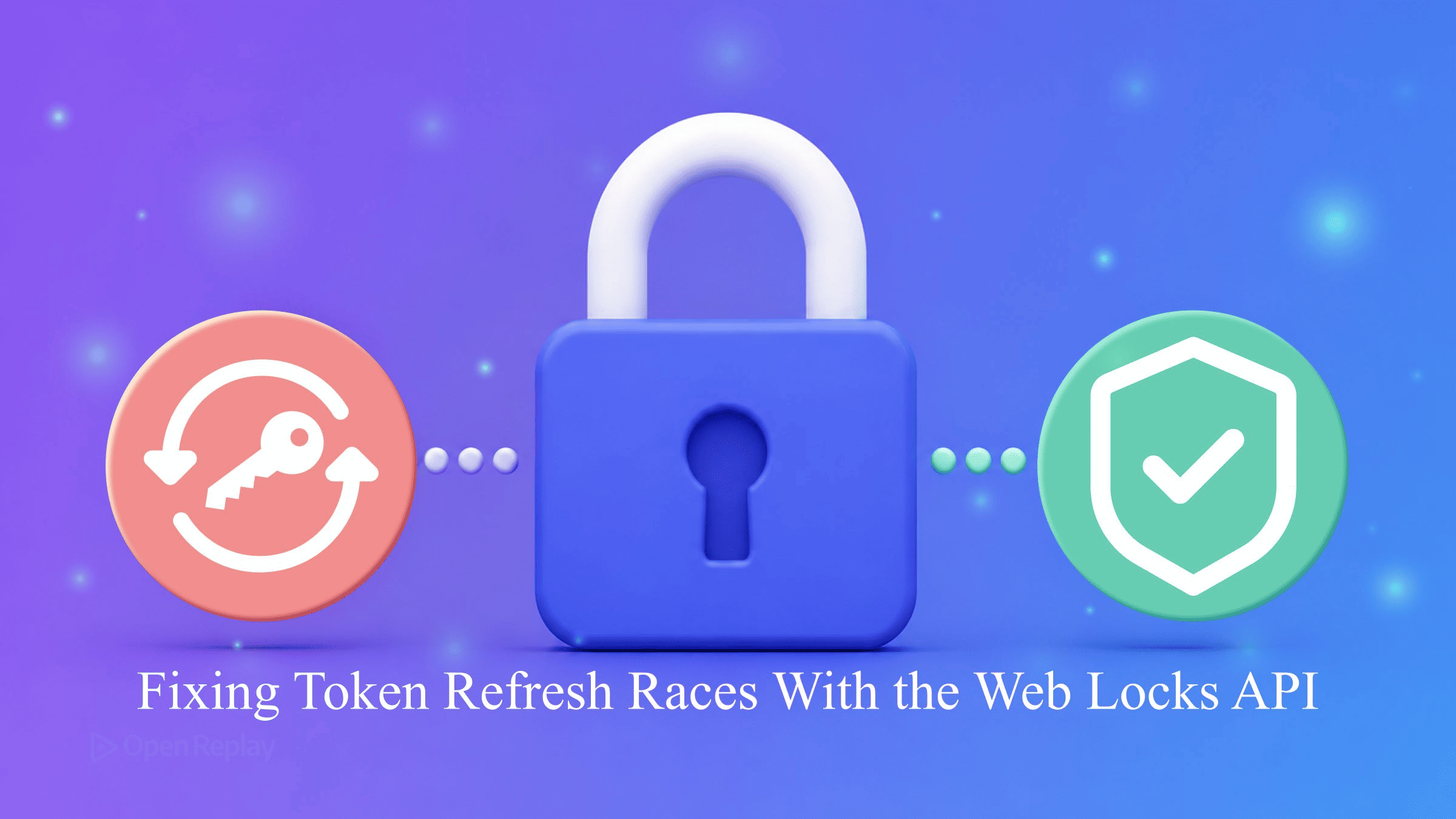 Fix token refresh races across tabs with the Web Locks API, navigator.locks.request, and a token re-check to prevent logout loops.