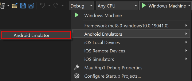 android-debug-target