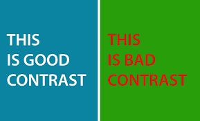contrast
