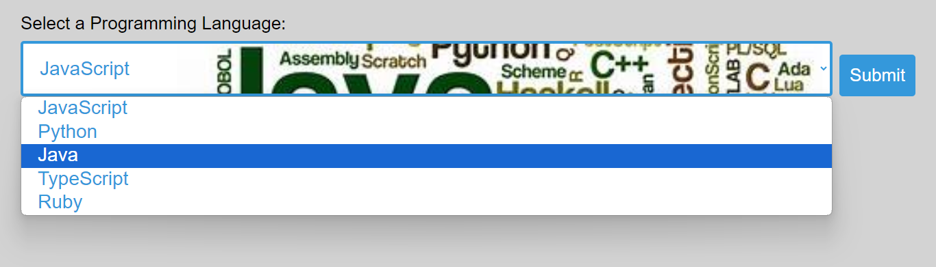 Image for select Dropdown