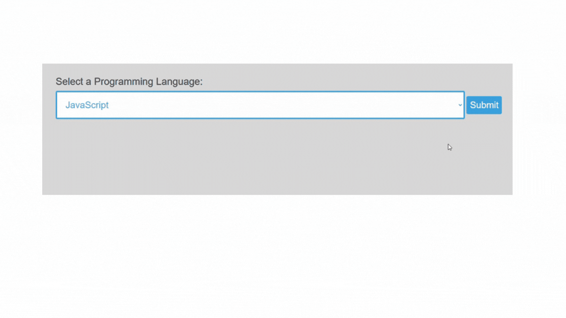 Using Transitions for select Dropdown