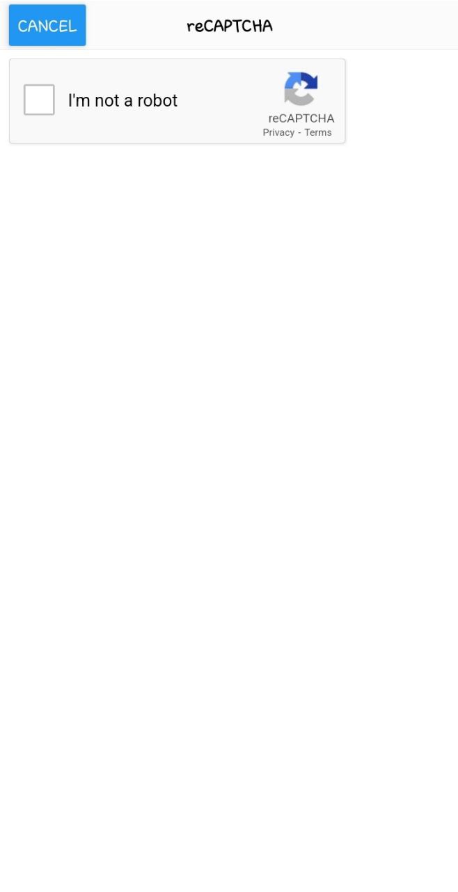 ReCAPTCHA banner