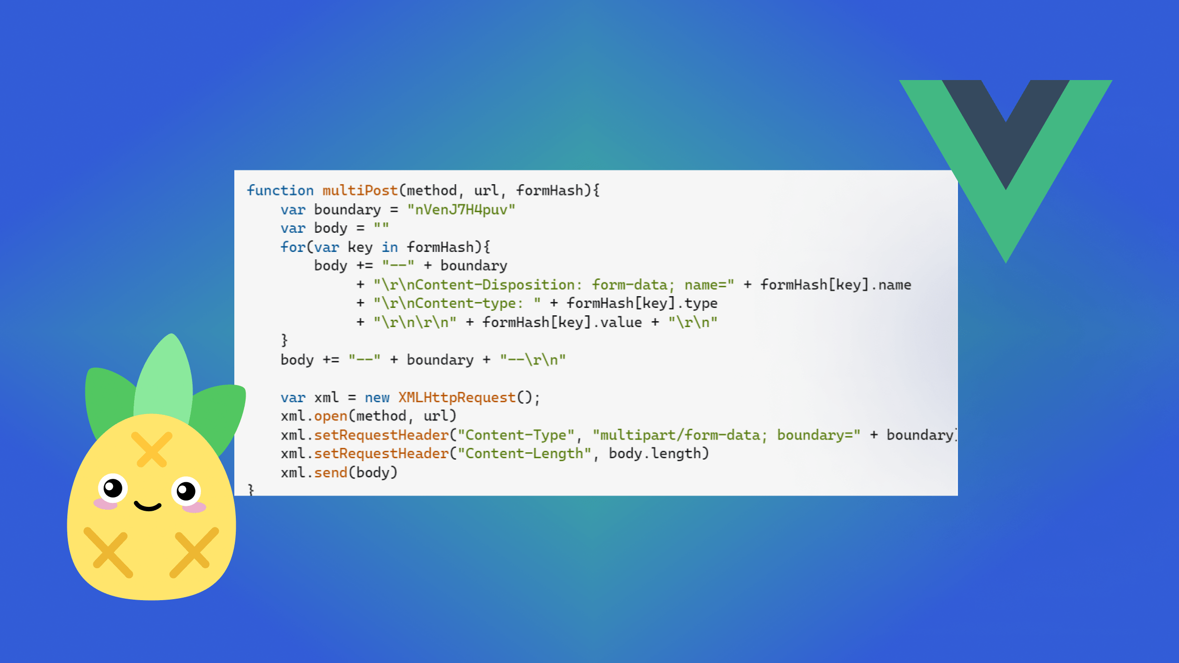 Multipart Forms with Vue and Pinia