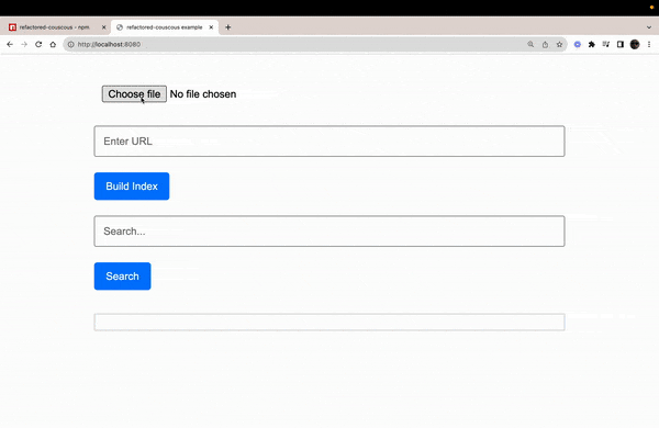 webpack result
