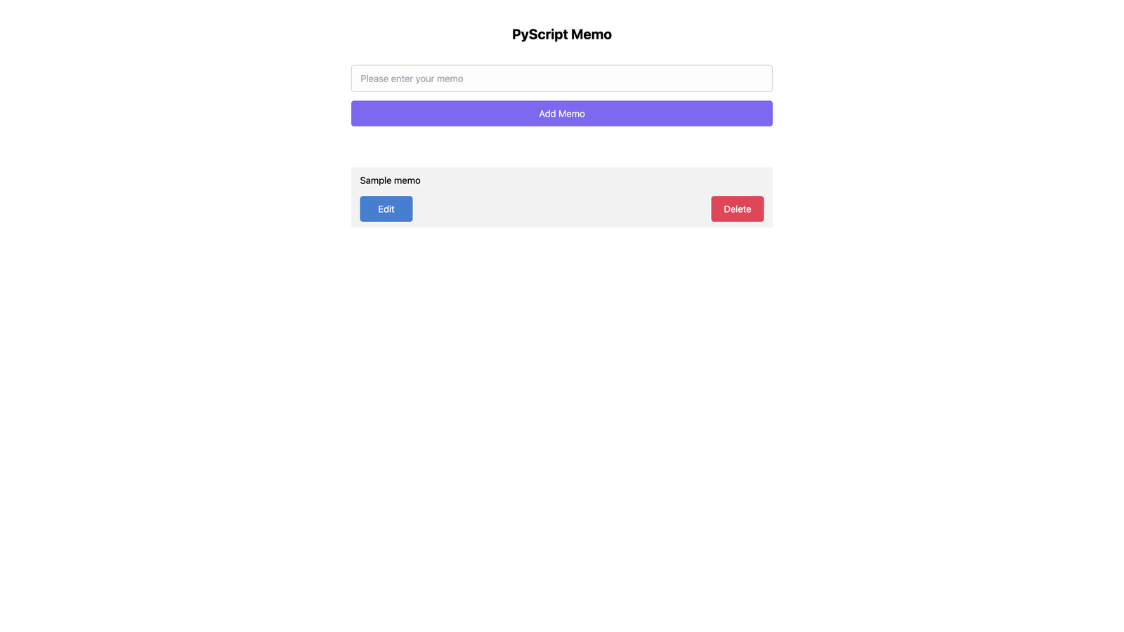 7. add new memo