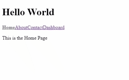 Links in a page