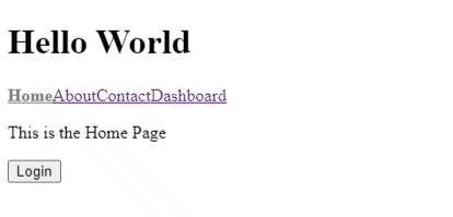 A fully working auth system