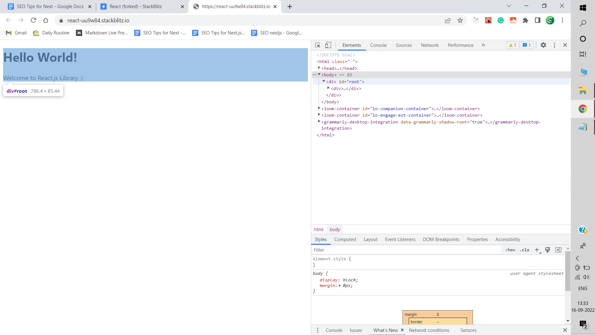 React_homepage