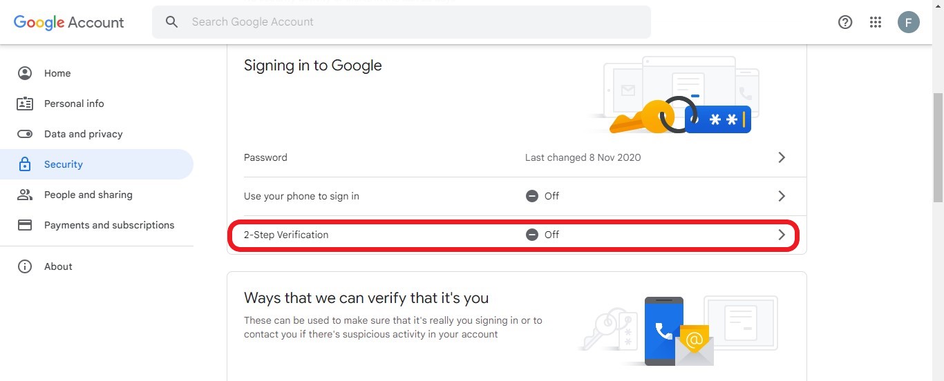 2-Step Verification
