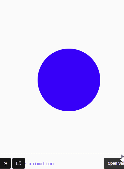 React motion