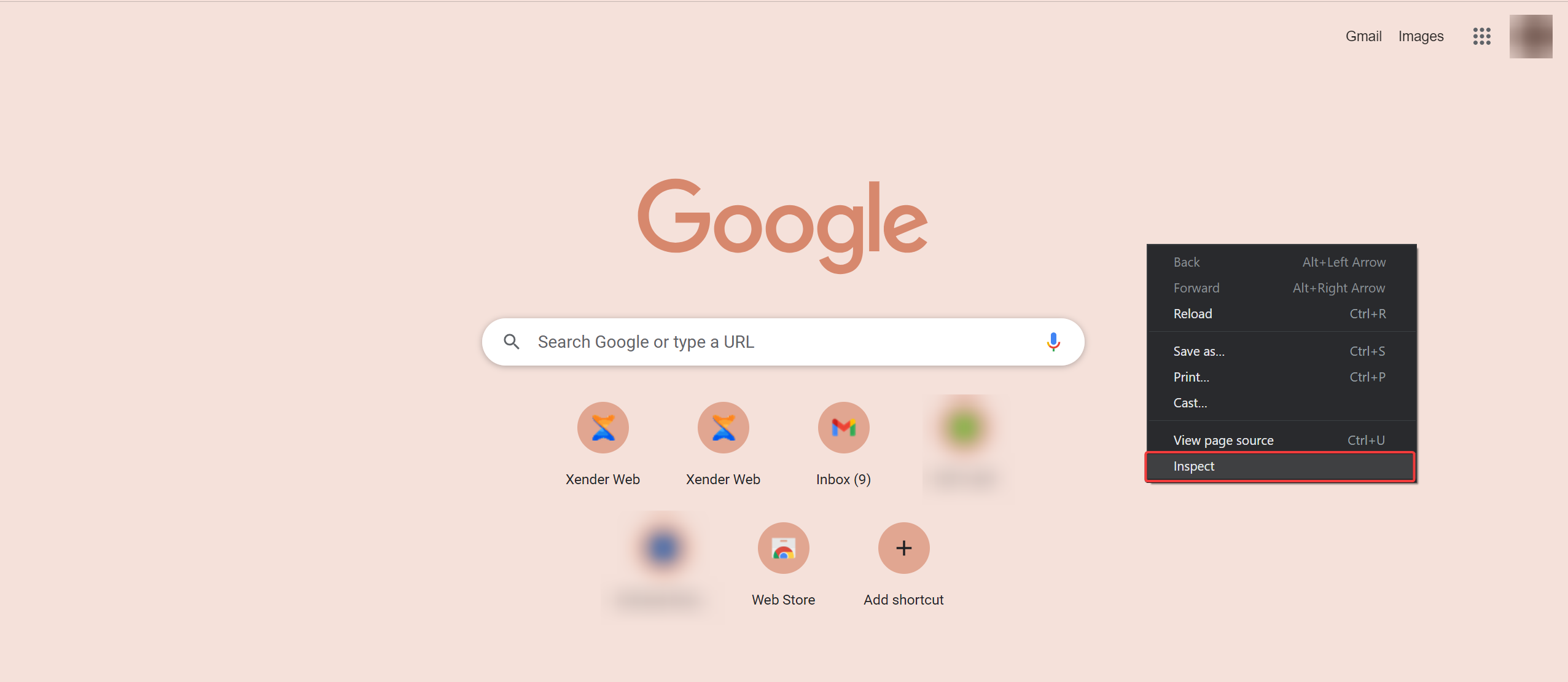 Accessing Google Chrome Devtools
