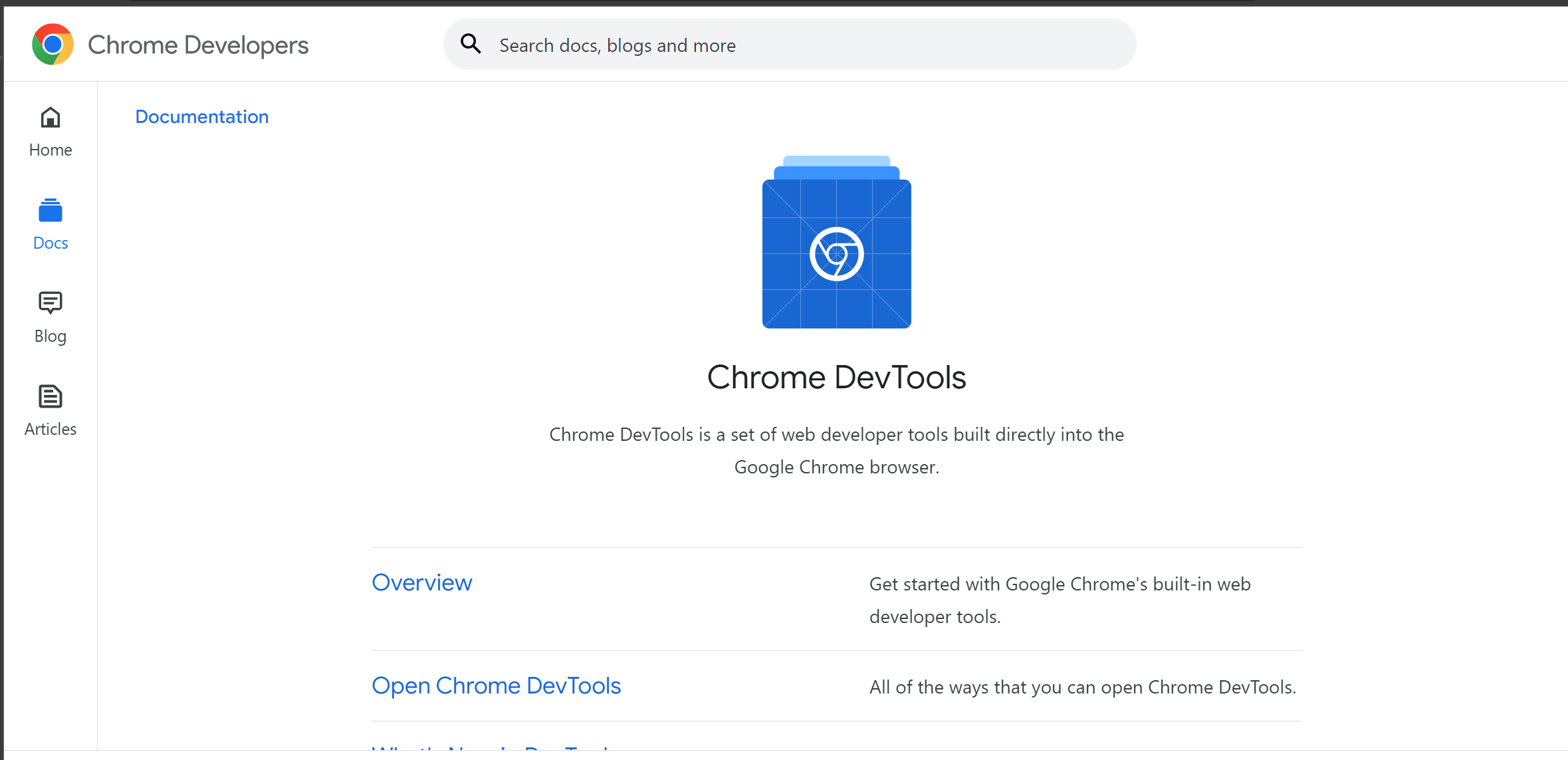 Chrome Devtools image