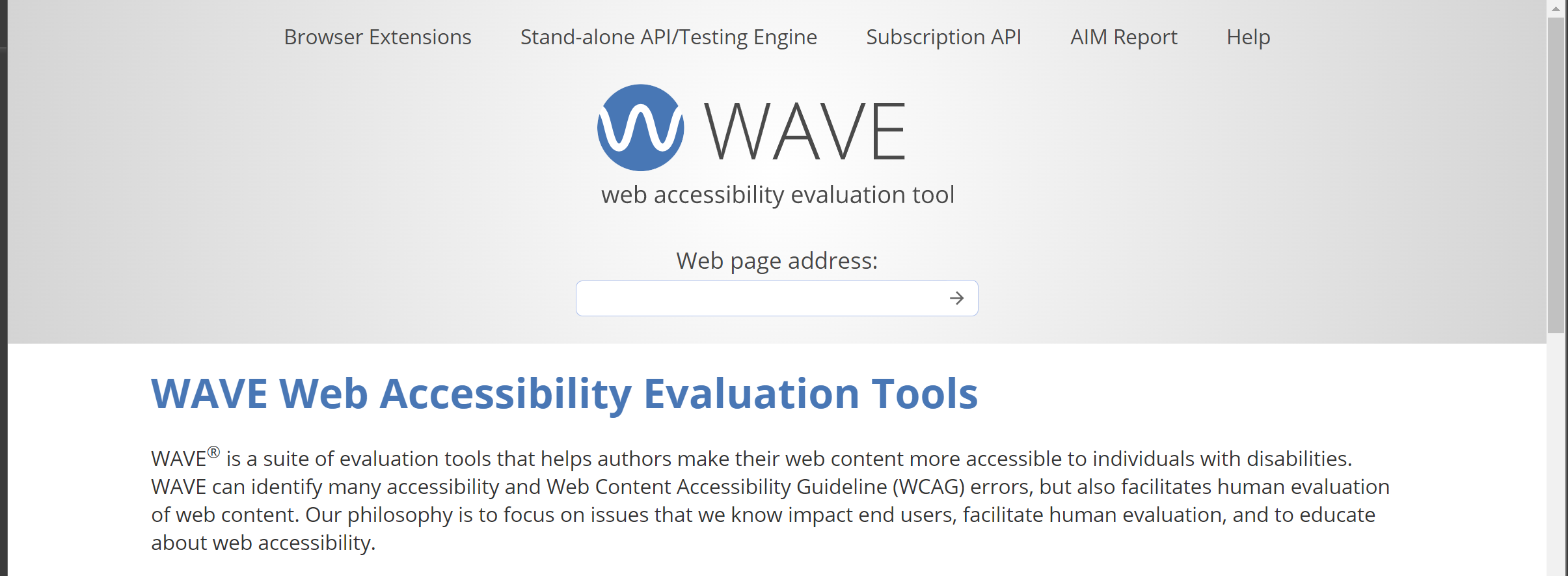 WAVE image