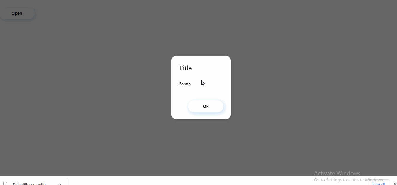 svelte atoms popup