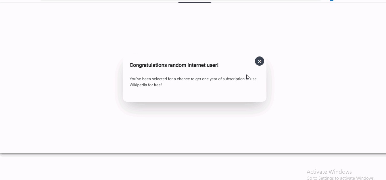 daisy modal compoent