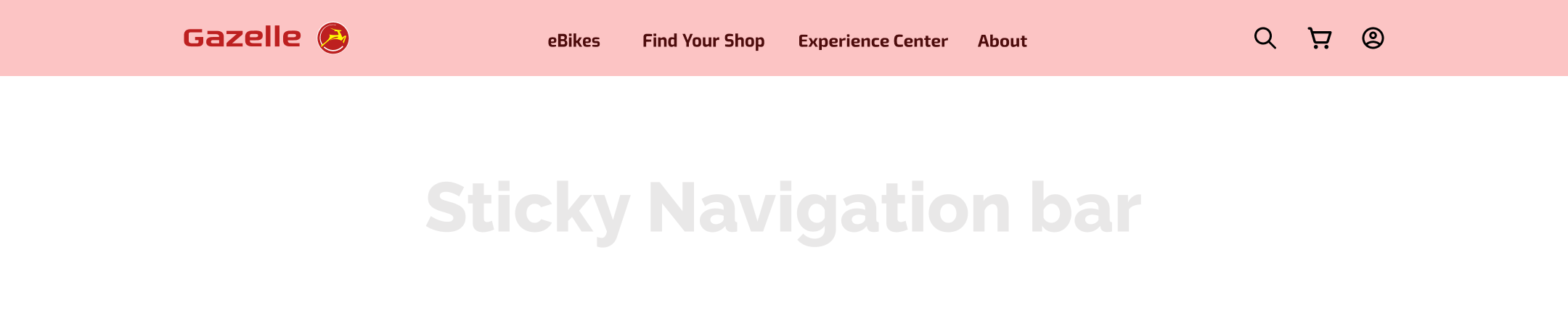 sticky nav