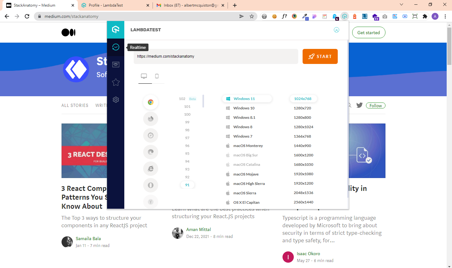 Lambdatest